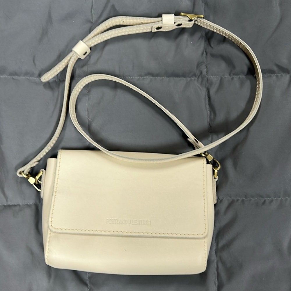 Portland Leather Goods Mini Metro - Bone